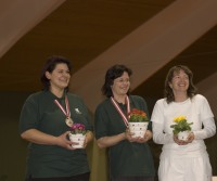 Siegerehrung Damen Recurve